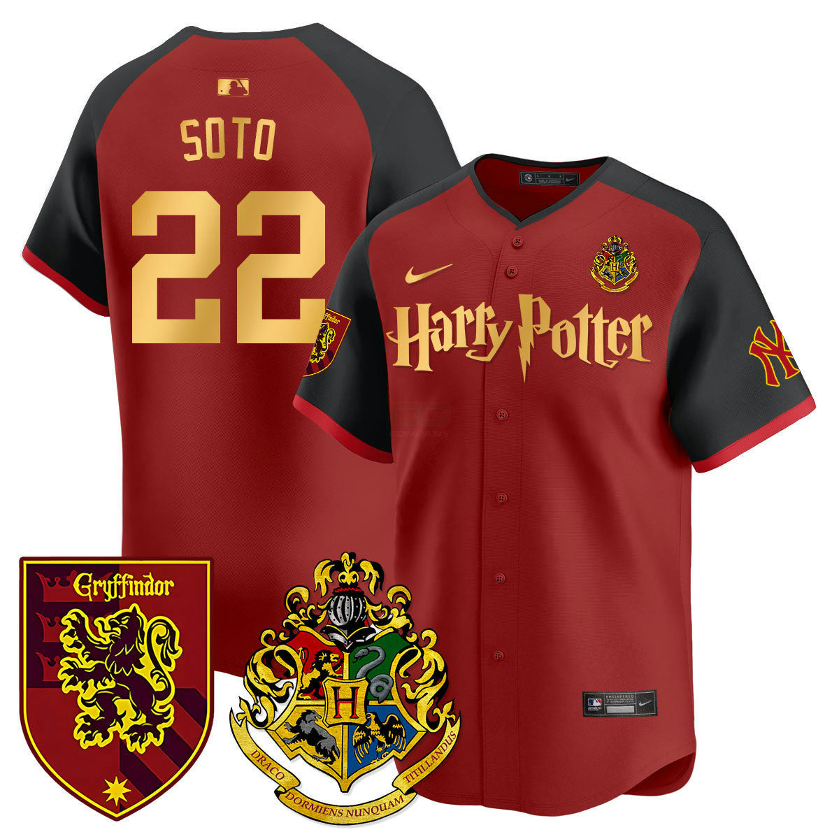 Camisa MLB Men’s 2024 Harry Potter Vapor Premier Limited Jersey – Printed