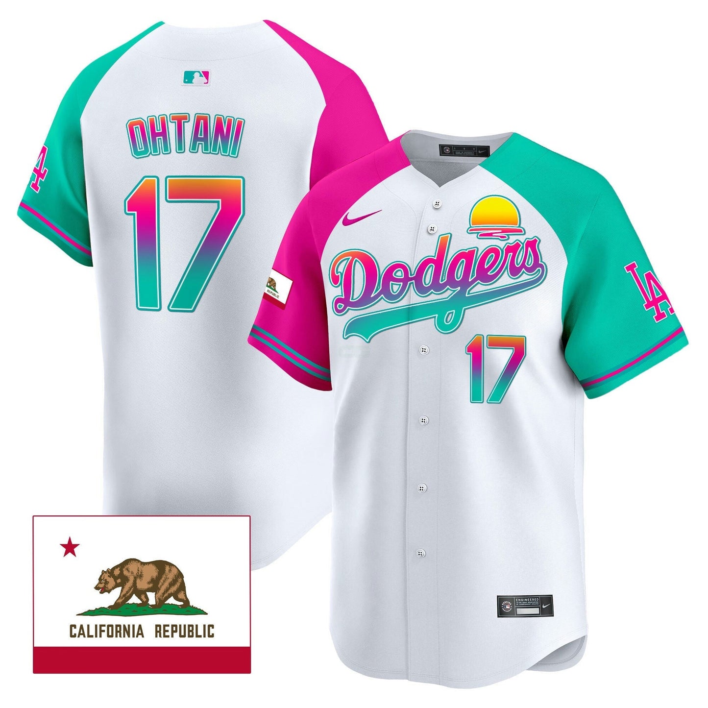 Camisa MLB Men’s 2024 Los Angeles City Style Vapor Premier Limited Jersey