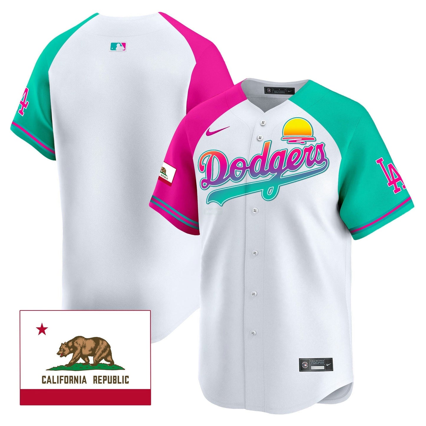 Camisa MLB Men’s 2024 Los Angeles City Style Vapor Premier Limited Jersey