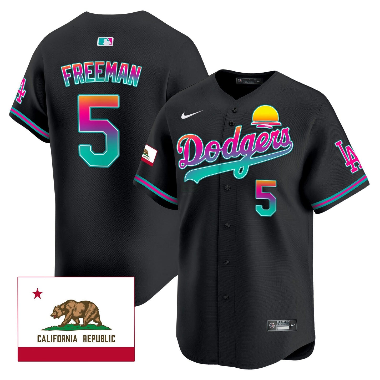 Camisa MLB Men’s 2024 Los Angeles City Style Vapor Premier Limited Jersey