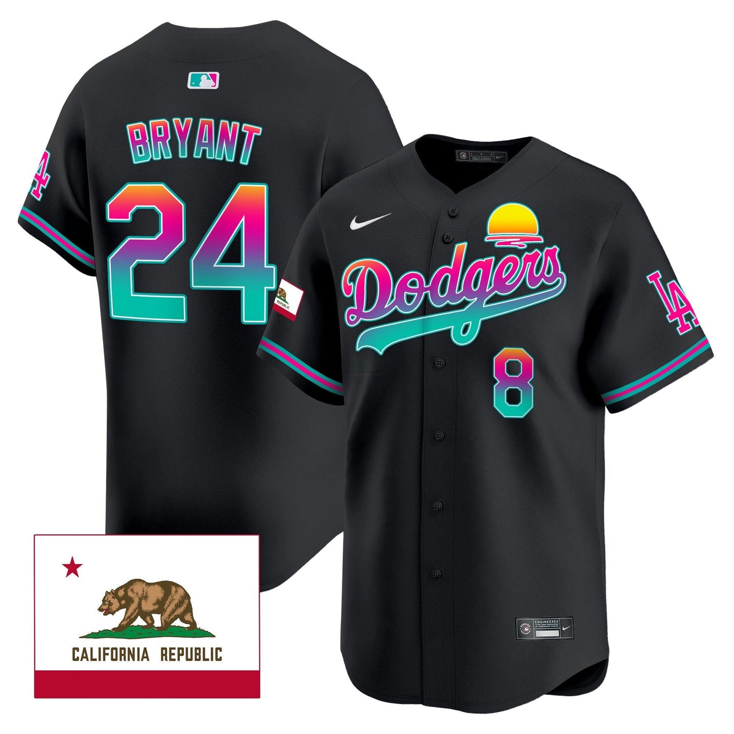 Camisa MLB Men’s 2024 Los Angeles City Style Vapor Premier Limited Jersey