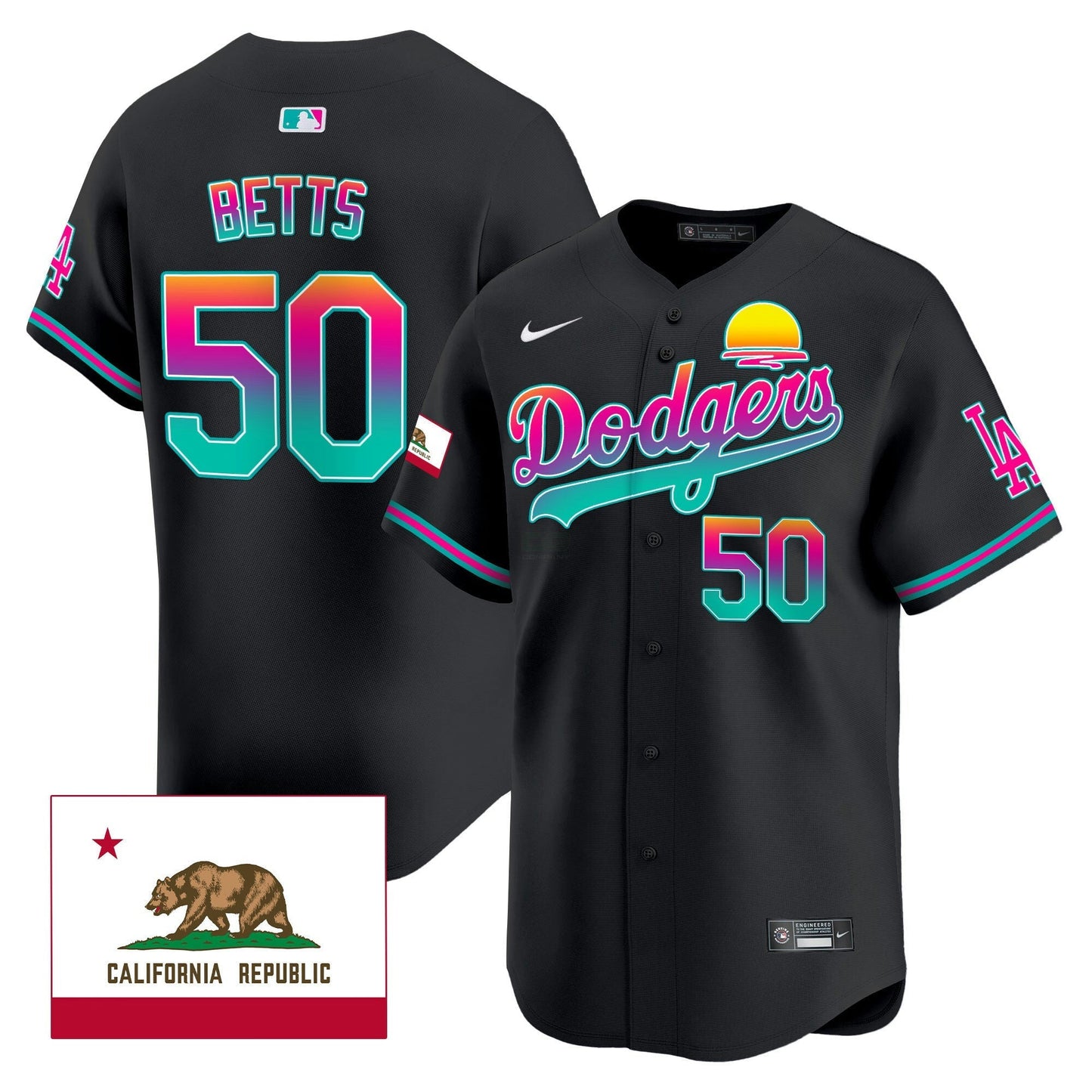 Camisa MLB Men’s 2024 Los Angeles City Style Vapor Premier Limited Jersey