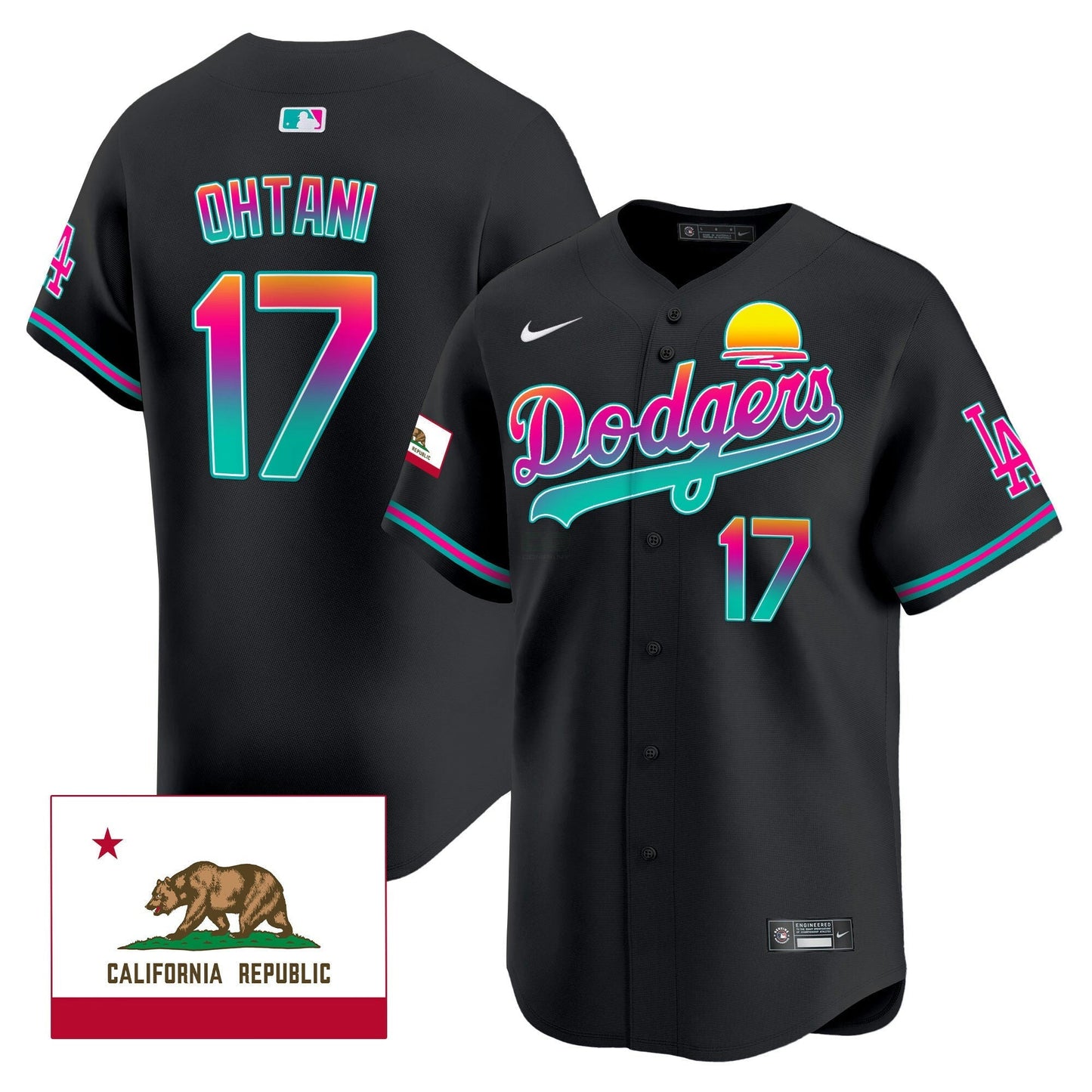 Camisa MLB Men’s 2024 Los Angeles City Style Vapor Premier Limited Jersey