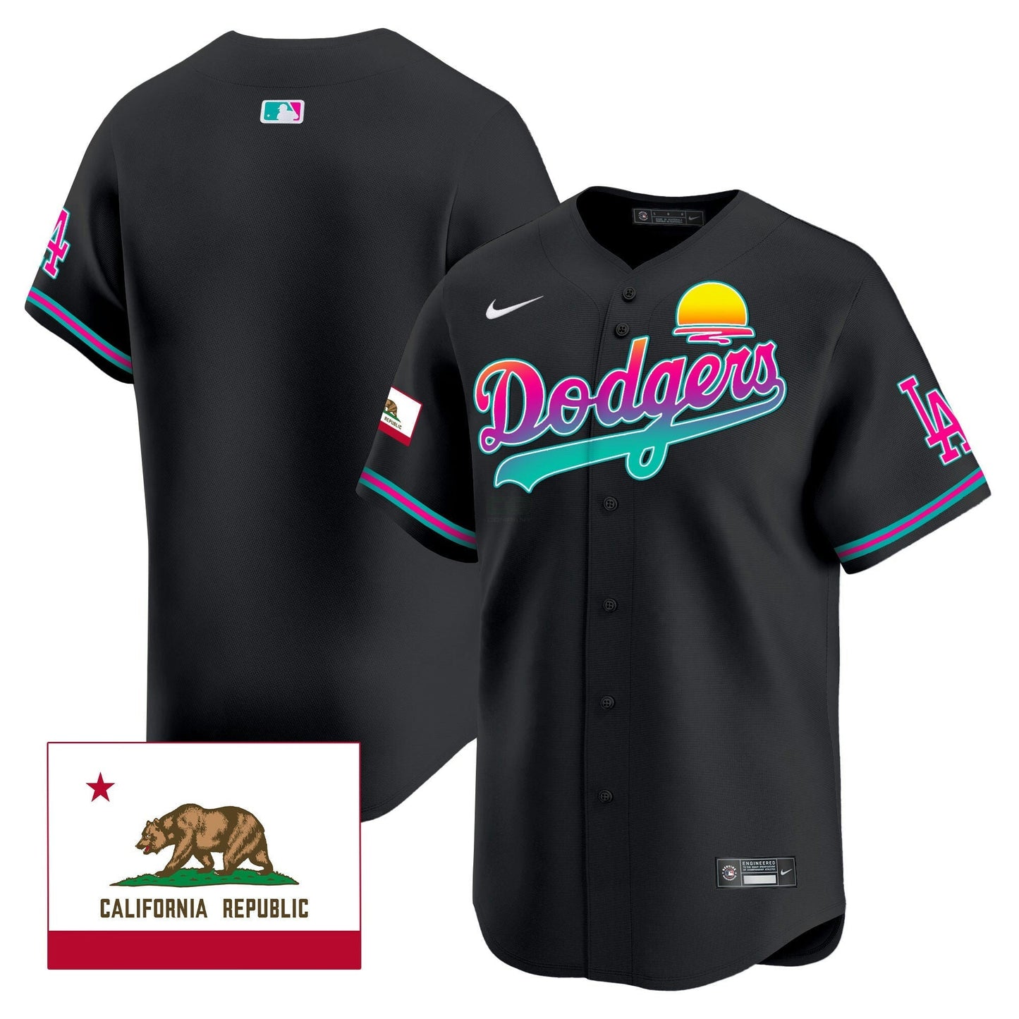 Camisa MLB Men’s 2024 Los Angeles City Style Vapor Premier Limited Jersey