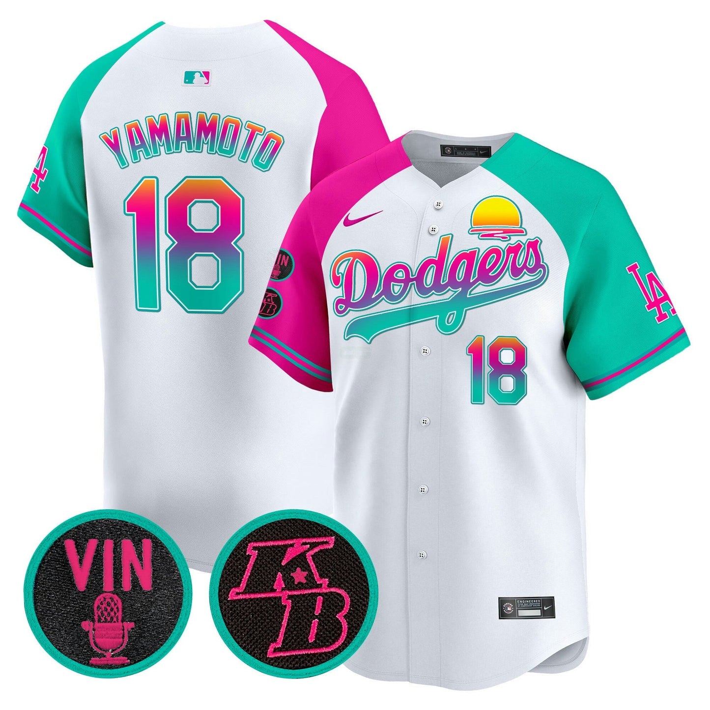 Camisa MLB Men’s 2024 Los Angeles City Style Vapor Premier Limited Jersey V2