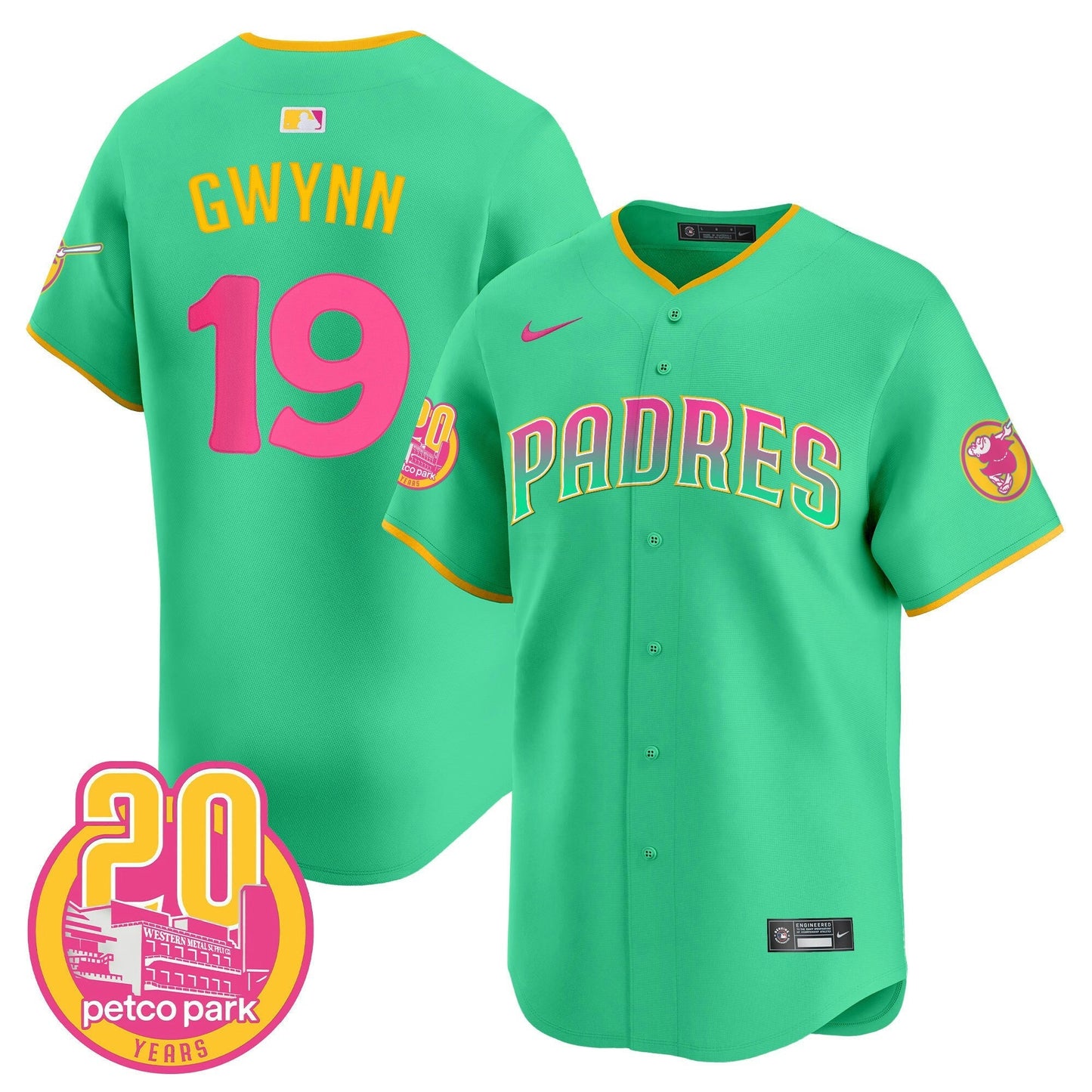 Camisa MLB Men’s 2024 San Diego City Style Vapor Premier Limited Jersey
