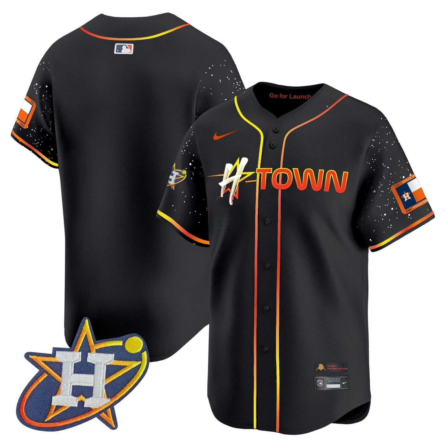 Camisa MLB Men’s 2024 Space City H-Town Vapor Premier Limited Jersey