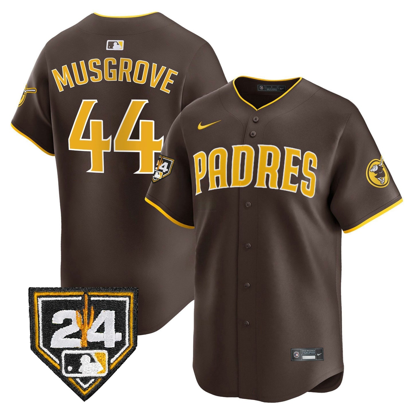 Camisa MLB San Diego Padres Men’s 2024 Spring Training Patch Vapor Premier Limited Jersey