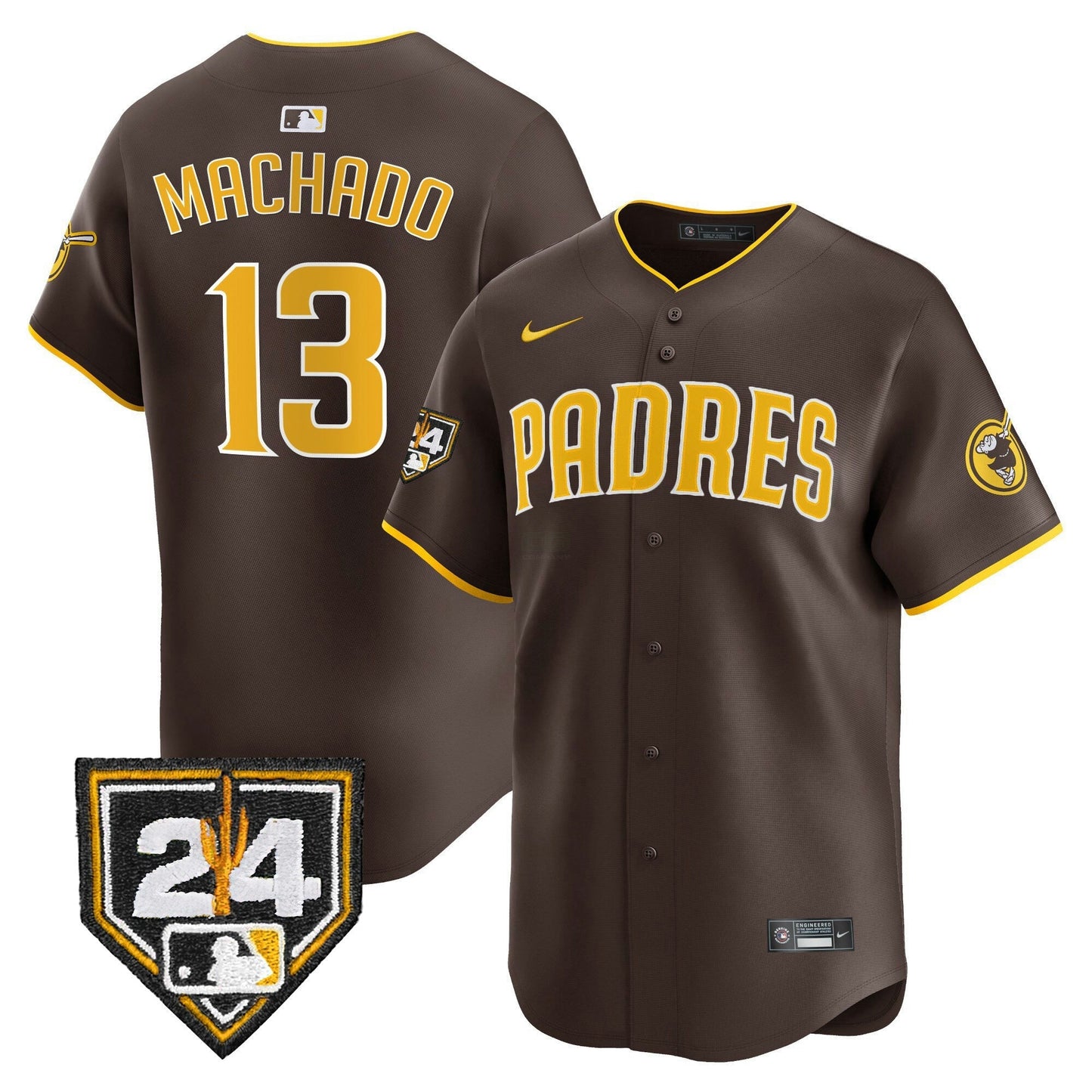 Camisa MLB San Diego Padres Men’s 2024 Spring Training Patch Vapor Premier Limited Jersey
