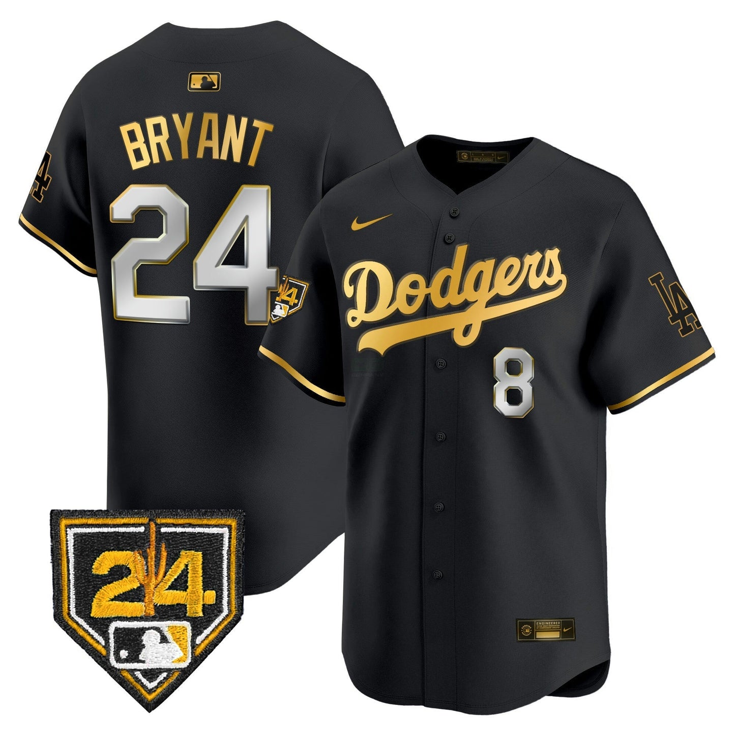Camisa MLB Los Angeles Dodgers Men’s 2024 Spring Training Patch Vapor Premier Limited Jersey