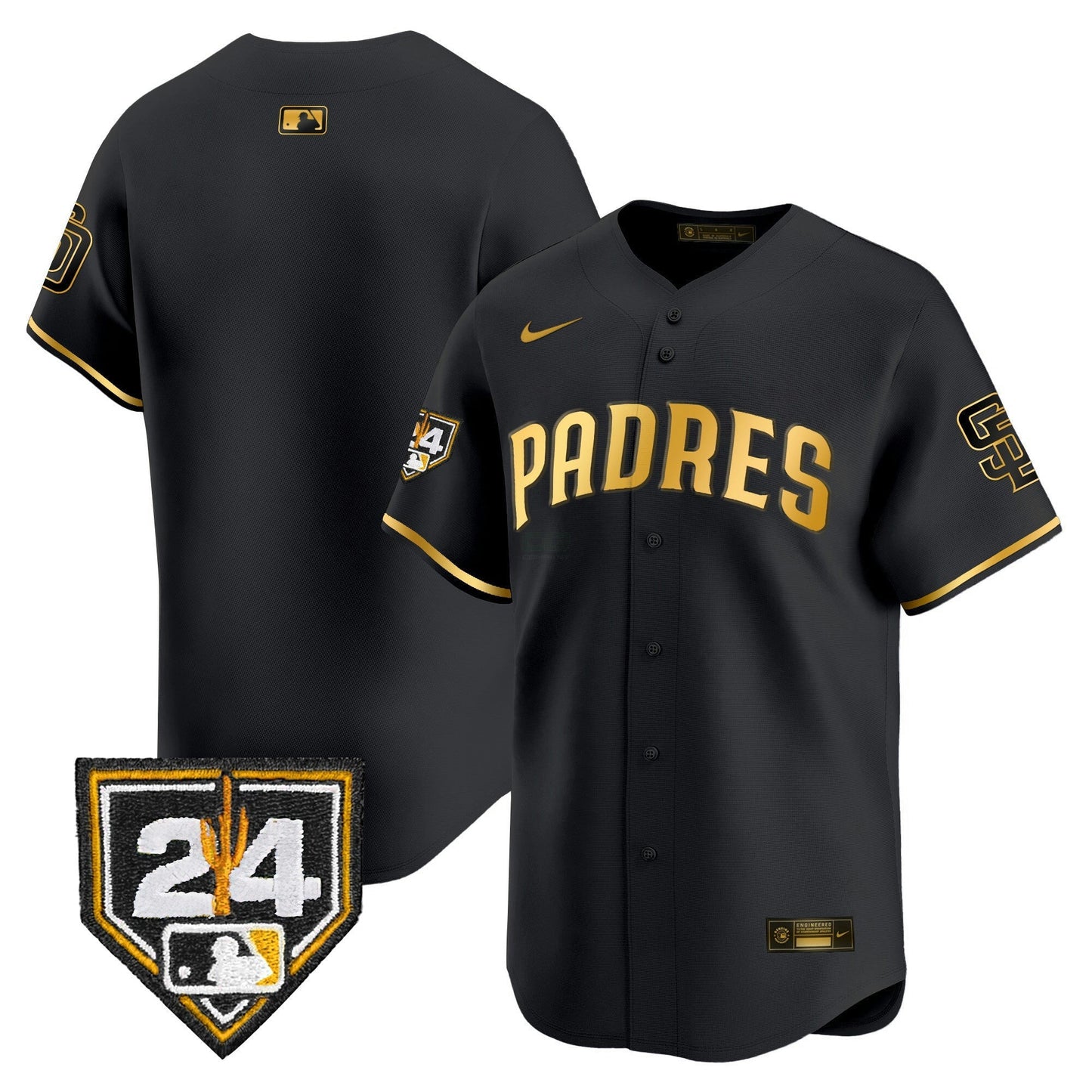 Camisa MLB San Diego Padres Men’s 2024 Spring Training Patch Vapor Premier Limited Jersey