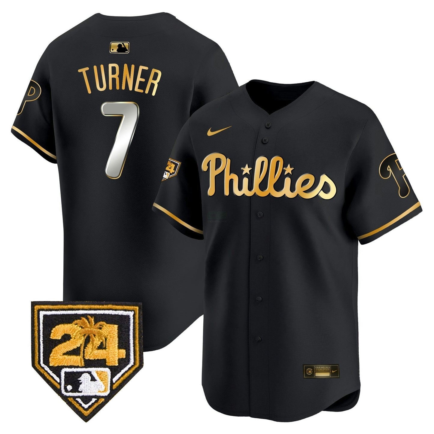 Camisa MLB Philadelphia Phillies Men’s 2024 Spring Training Patch Vapor Premier Limited Jersey