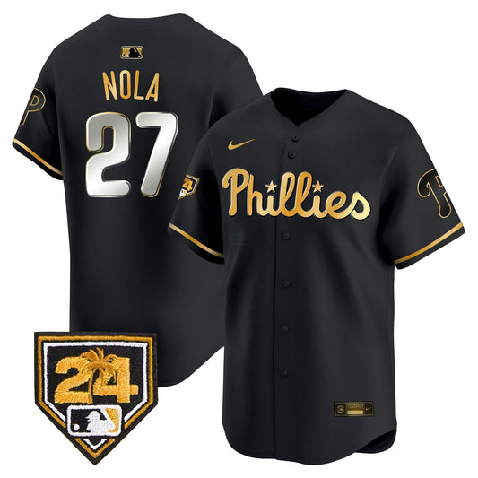 Camisa MLB Philadelphia Phillies Men’s 2024 Spring Training Patch Vapor Premier Limited Jersey