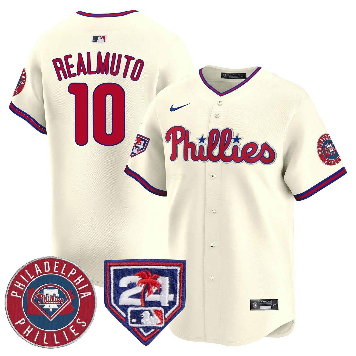 Camisa MLB Men’s 2024 Spring Training Patch Vapor Premier Limited Jersey V2