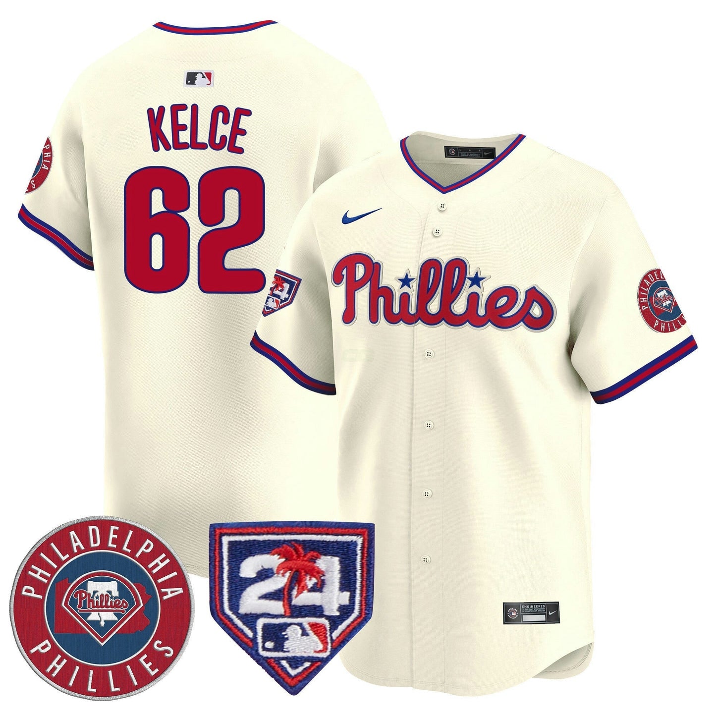 Camisa MLB Men’s 2024 Spring Training Patch Vapor Premier Limited Jersey V2