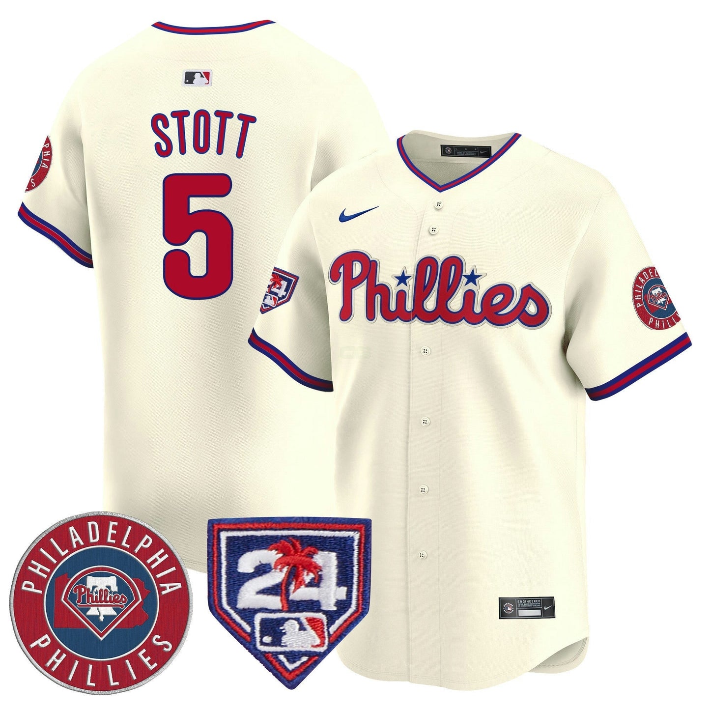 Camisa MLB Men’s 2024 Spring Training Patch Vapor Premier Limited Jersey V2