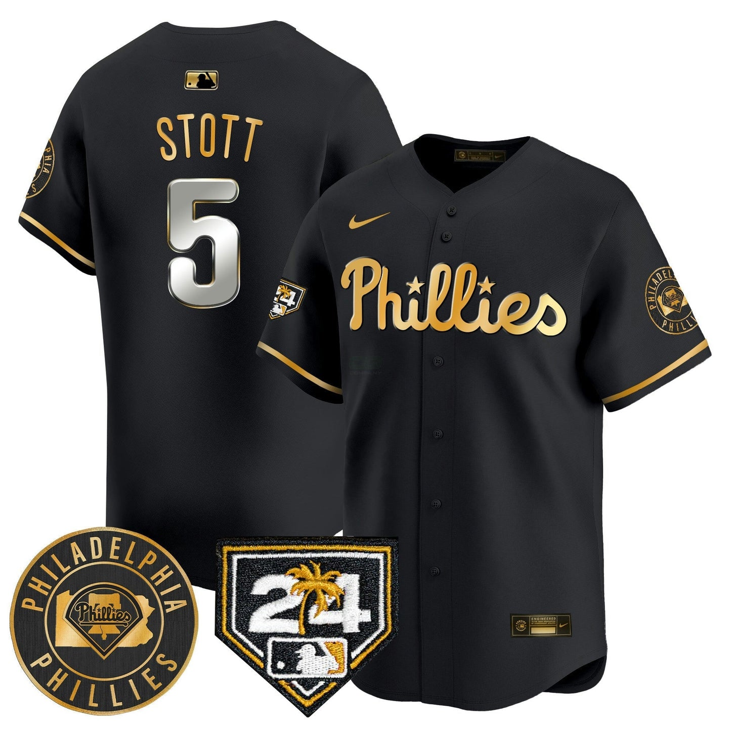 Camisa MLB Men’s 2024 Spring Training Patch Vapor Premier Limited Jersey V2