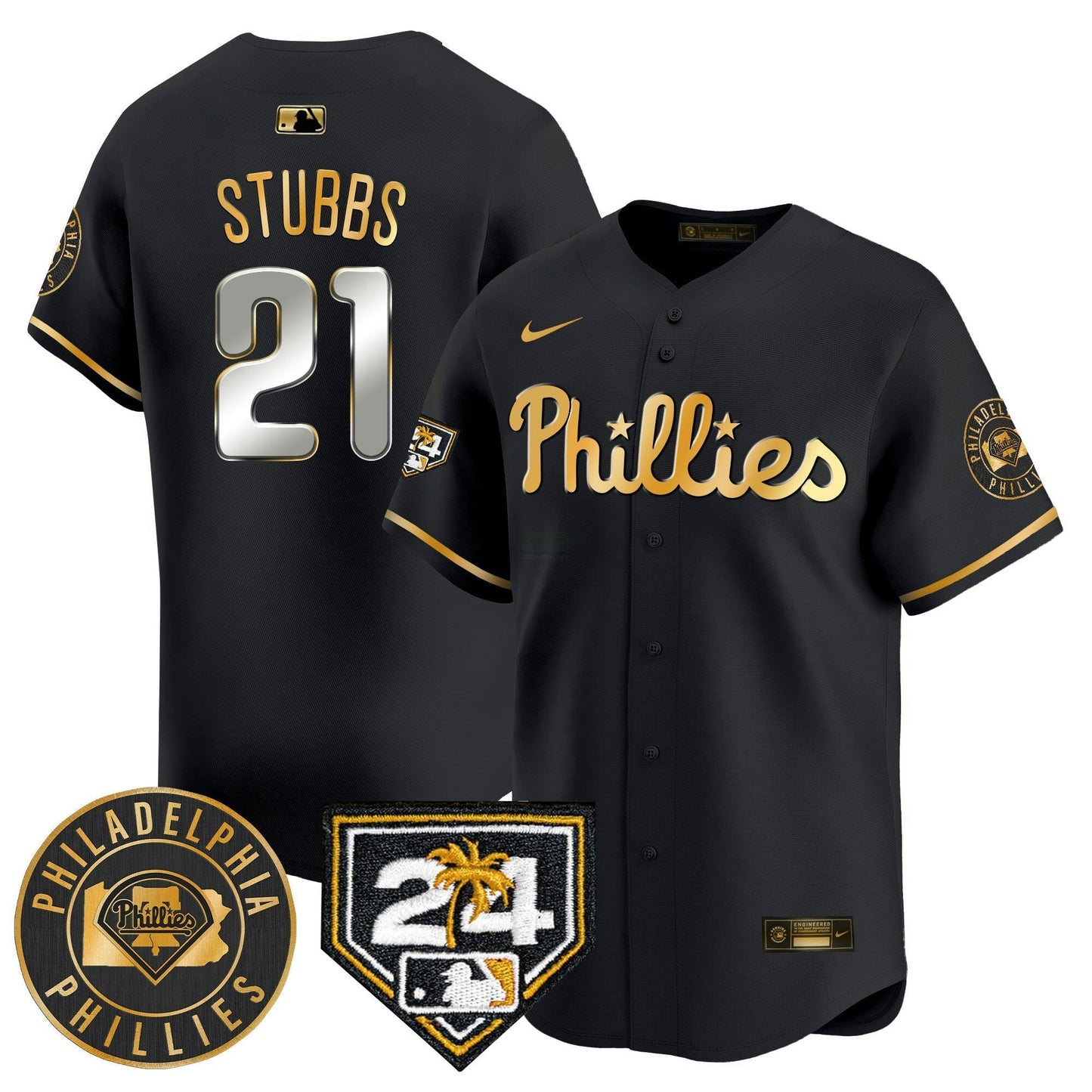 Camisa MLB Men’s 2024 Spring Training Patch Vapor Premier Limited Jersey V2