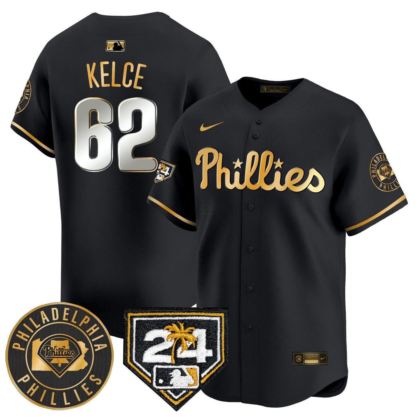 Camisa MLB Men’s 2024 Spring Training Patch Vapor Premier Limited Jersey V2