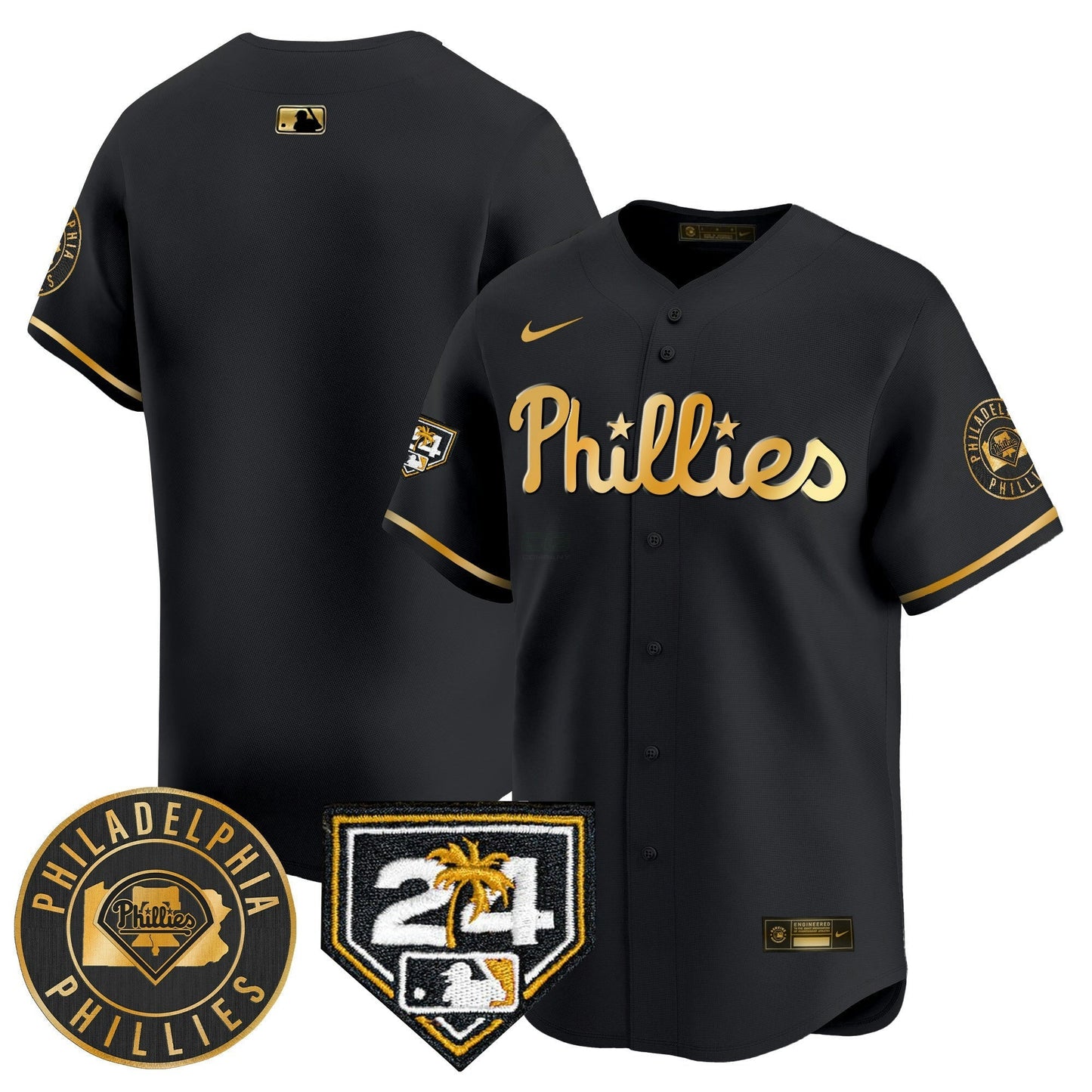 Camisa MLB Men’s 2024 Spring Training Patch Vapor Premier Limited Jersey V2