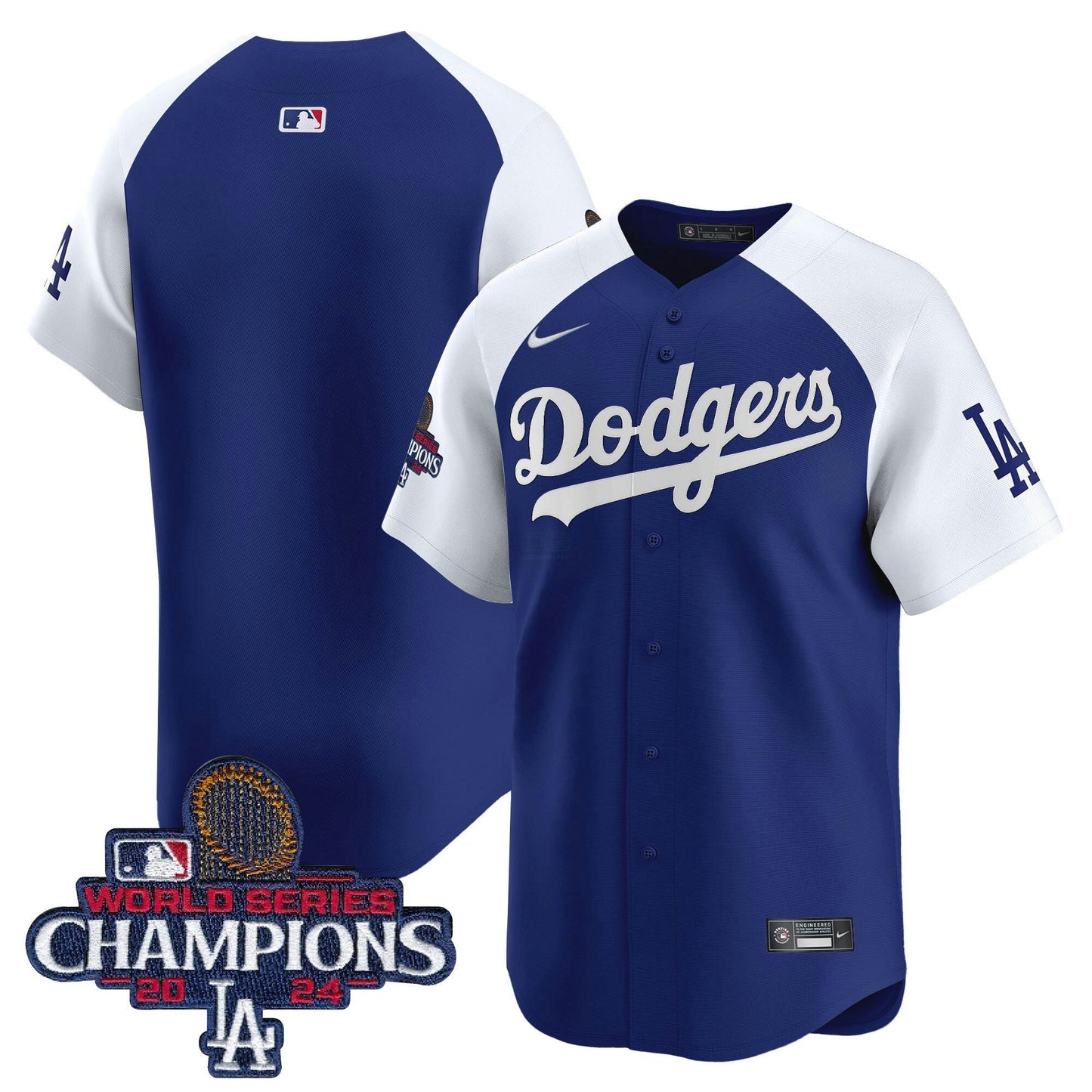 Camisa MLB Men’s 2024 World Series Champions Patch Vapor Premier Limited Jersey