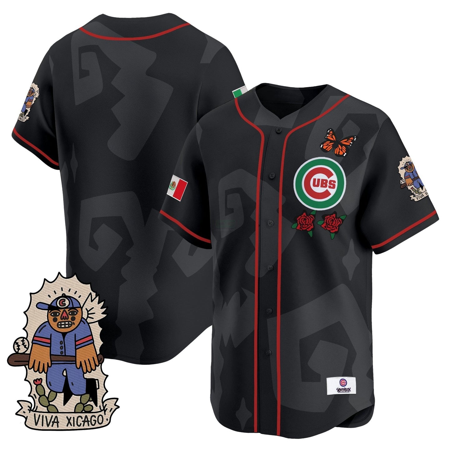 Camisa MLB Men’s 2025 Chicago Mexican Heritage Vapor Premier Limited Jersey – Stitched