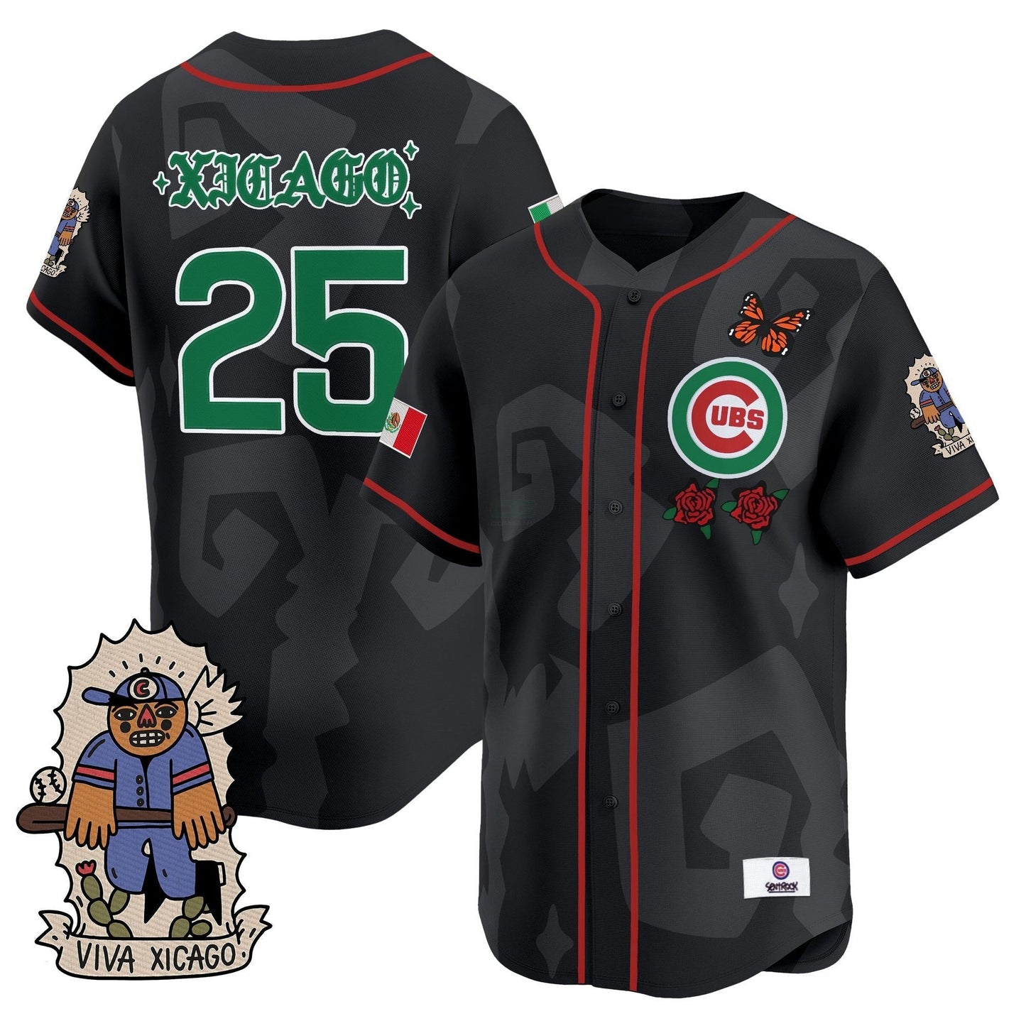 Camisa MLB Men’s 2025 Chicago Mexican Heritage Vapor Premier Limited Jersey – Stitched