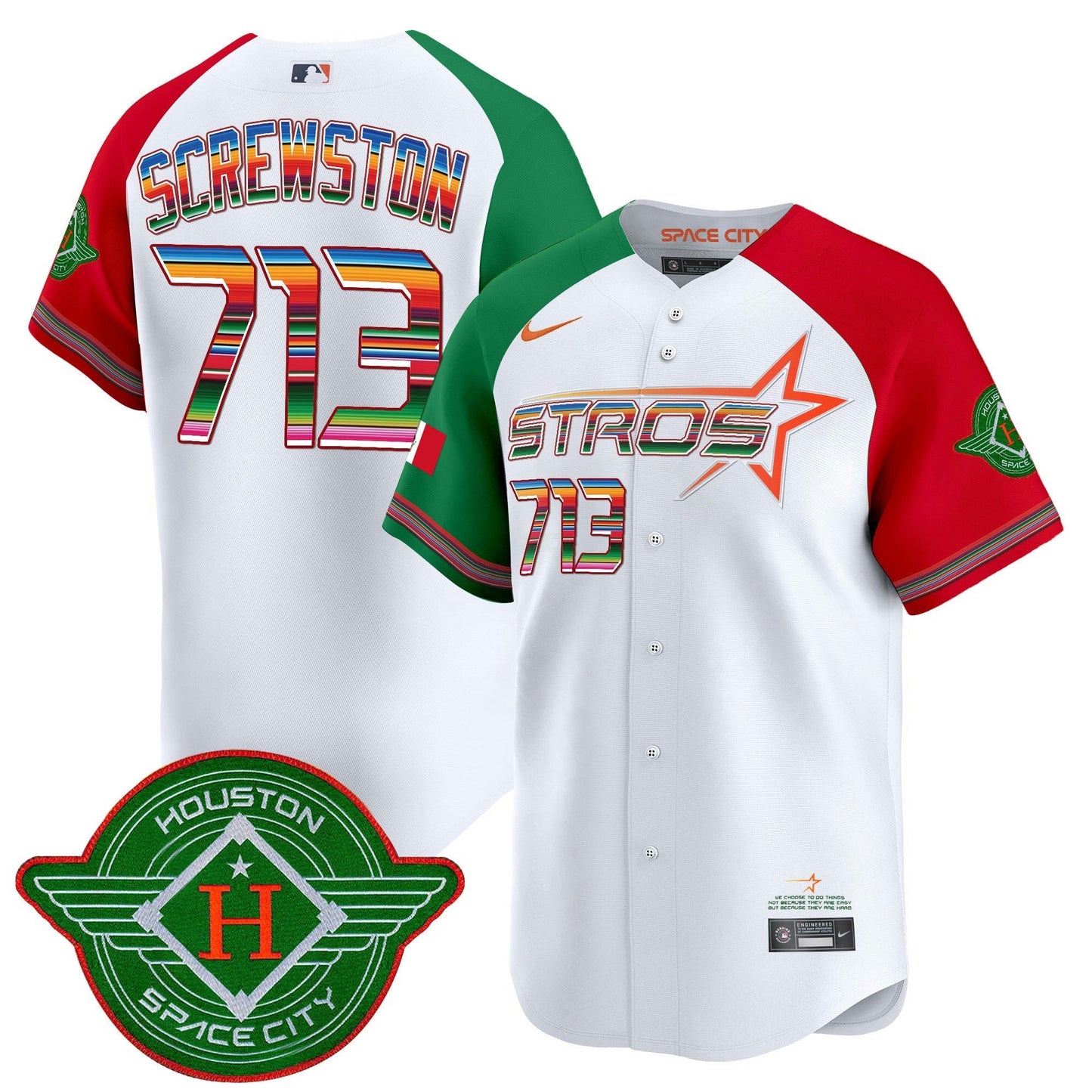 Camisa MLB Men’s 2025 City Connect Mexico Vapor Premier Limited Jersey