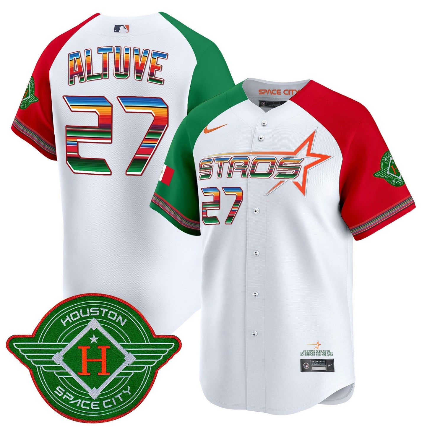 Camisa MLB Men’s 2025 City Connect Mexico Vapor Premier Limited Jersey