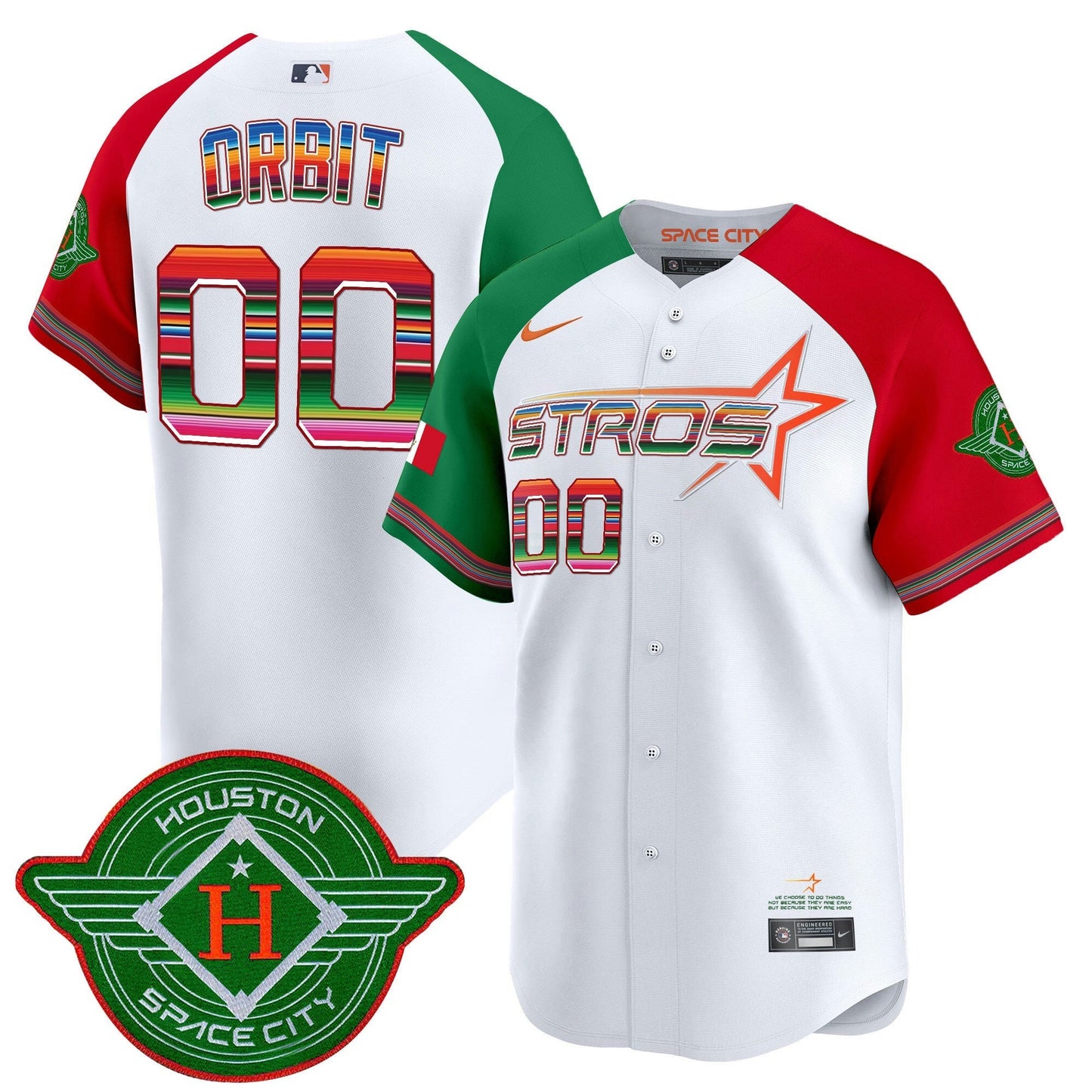 Camisa MLB Men’s 2025 City Connect Mexico Vapor Premier Limited Jersey