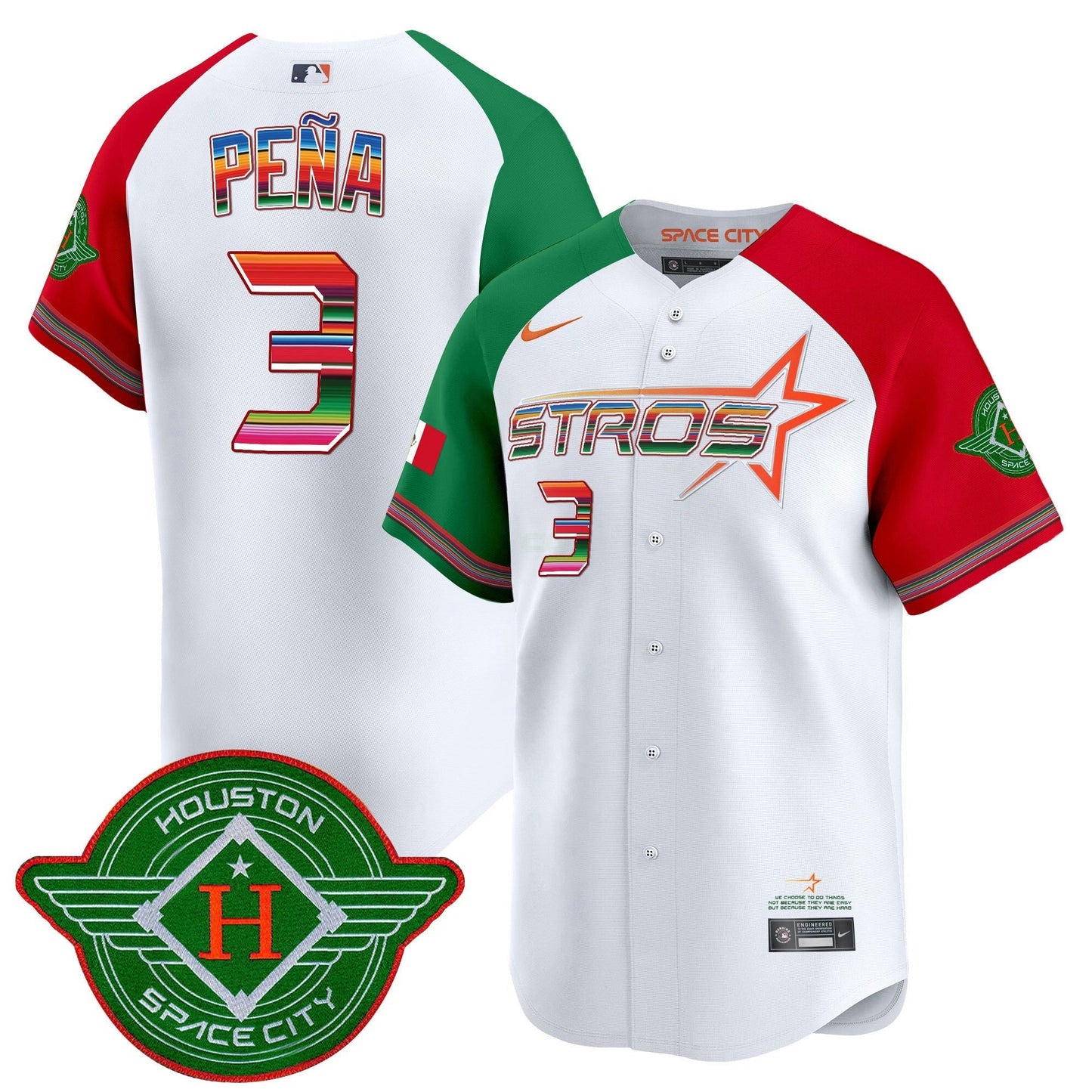 Camisa MLB Men’s 2025 City Connect Mexico Vapor Premier Limited Jersey