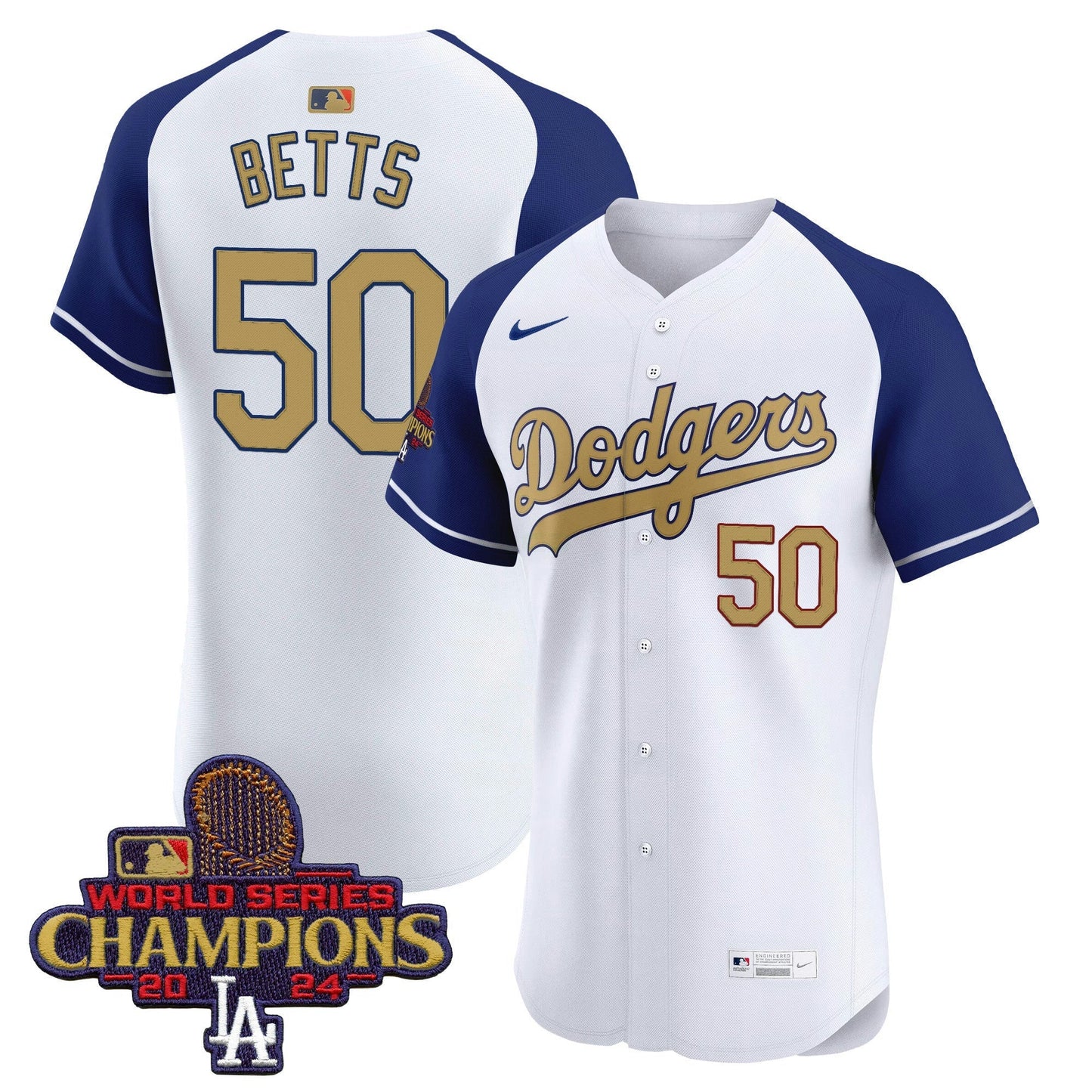 Camisa MLB Men’s 2025 Dourada Vapor Premier Elite Jersey