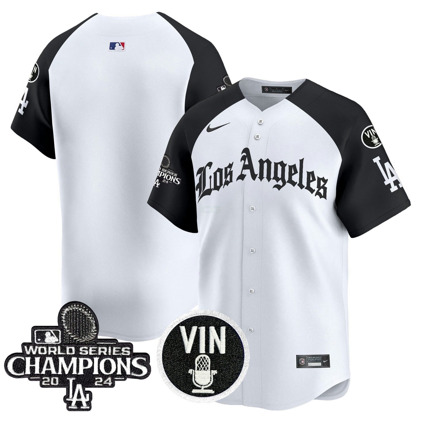 Camisa MLB Men’s 2025 LA Gothic Style Vapor Premier Limited Jersey