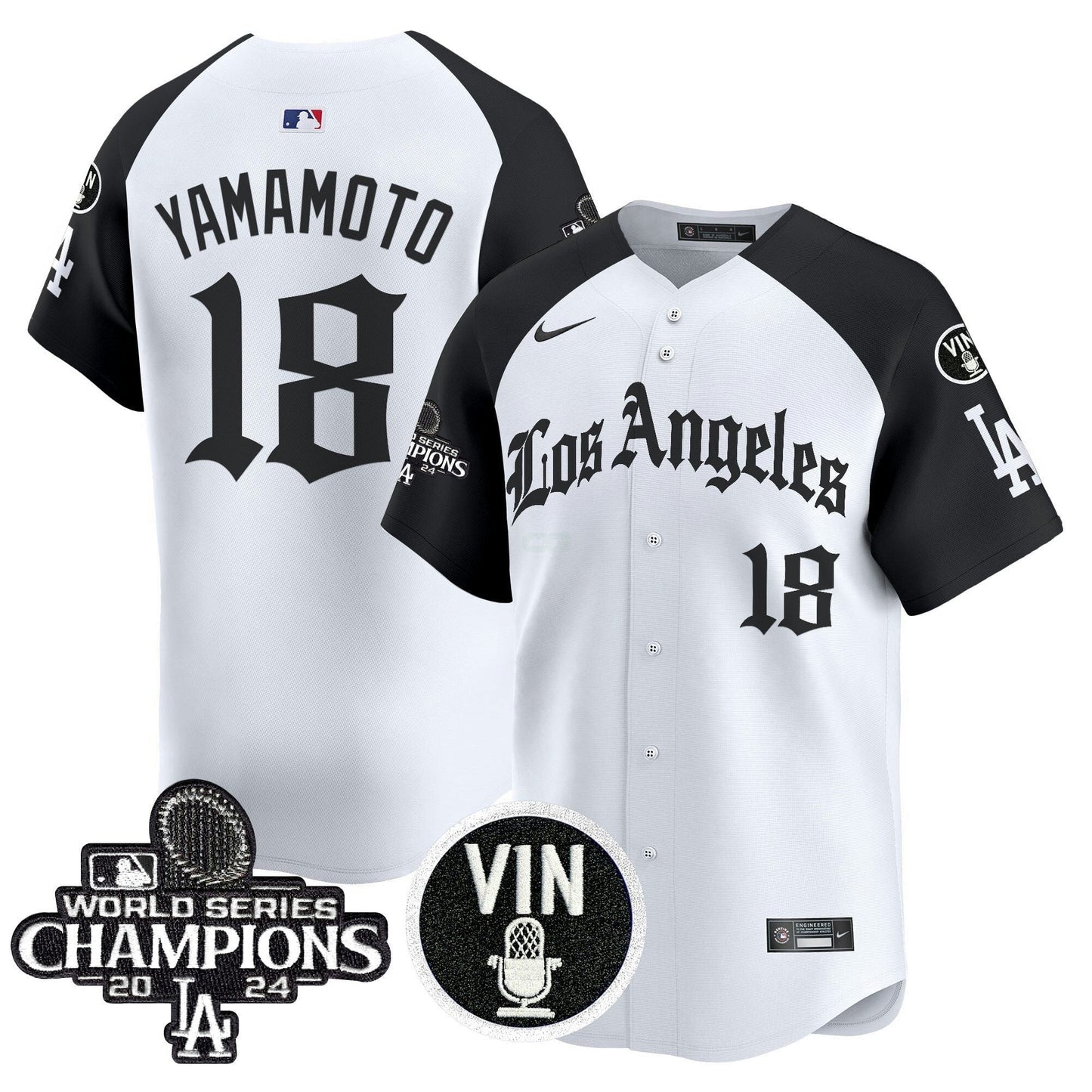 Camisa MLB Men’s 2025 LA Gothic Style Vapor Premier Limited Jersey