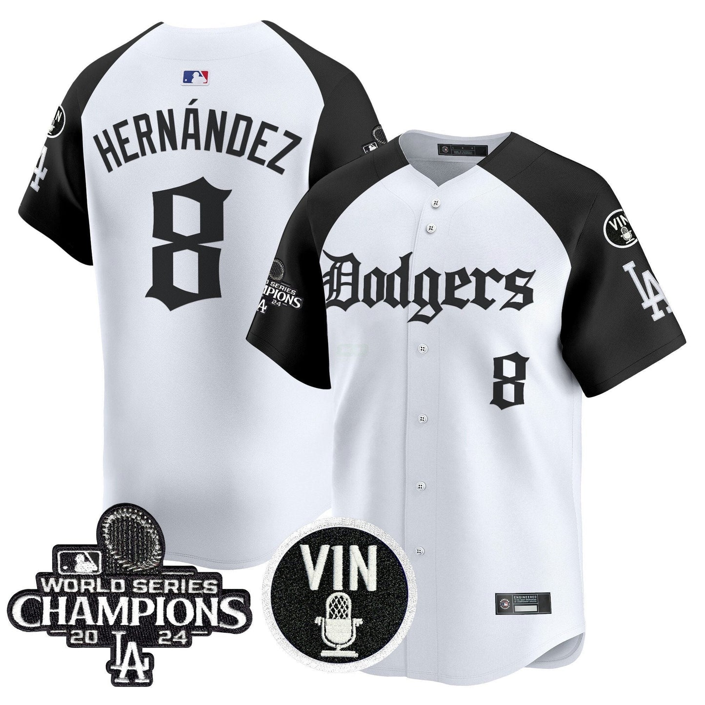Camisa MLB Men’s 2025 LA Gothic Style Vapor Premier Limited Jersey V2