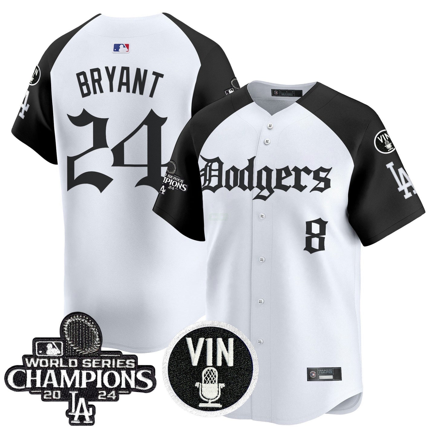 Camisa MLB Men’s 2025 LA Gothic Style Vapor Premier Limited Jersey V2