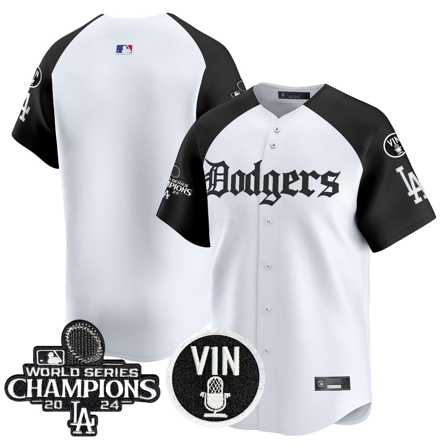 Camisa MLB Men’s 2025 LA Gothic Style Vapor Premier Limited Jersey V2