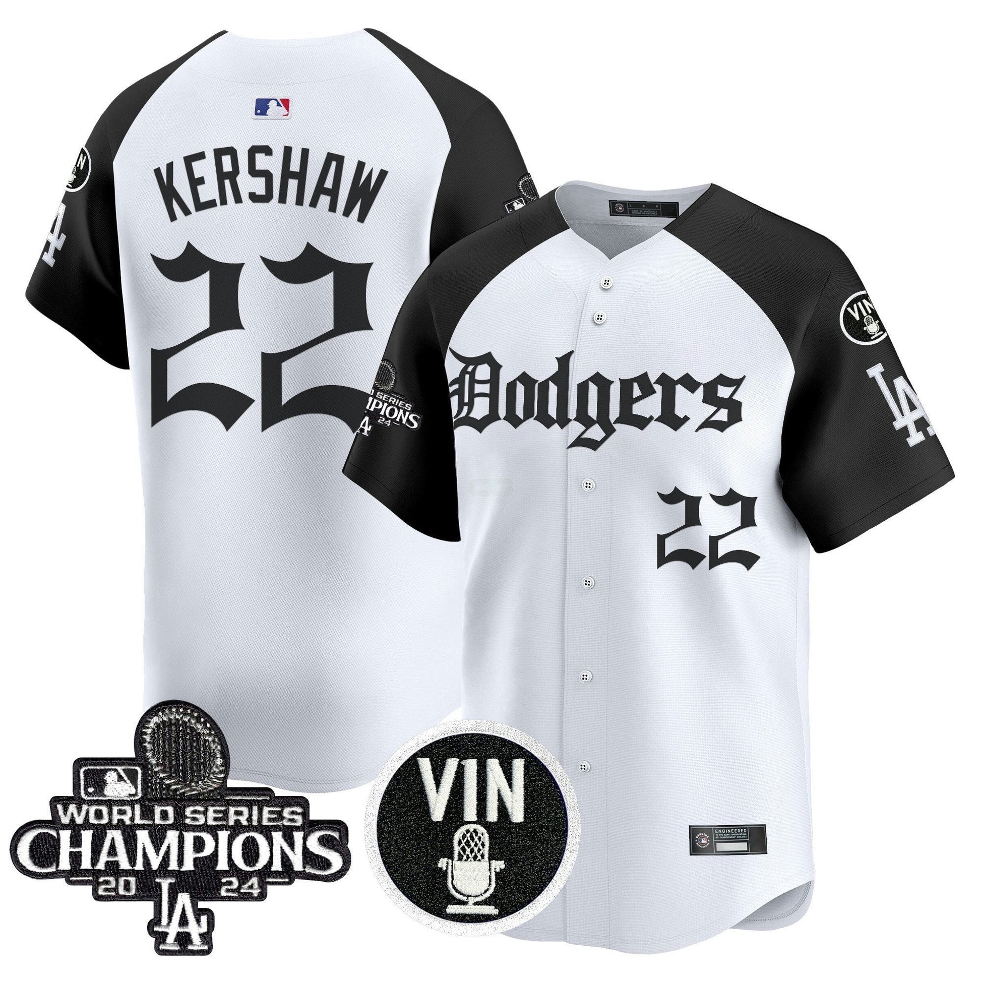 Camisa MLB Men’s 2025 LA Gothic Style Vapor Premier Limited Jersey V2