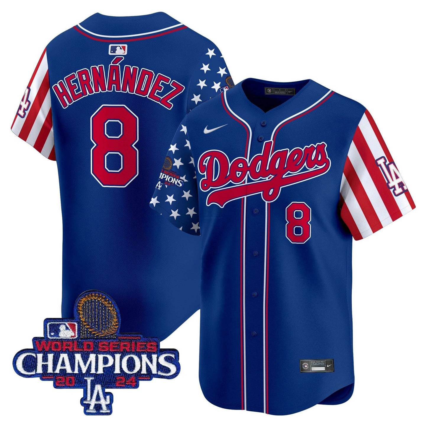 Camisa MLB Los Angeles Dodgers Men’s 2025 Memorial Day Vapor Premier Limited Jersey