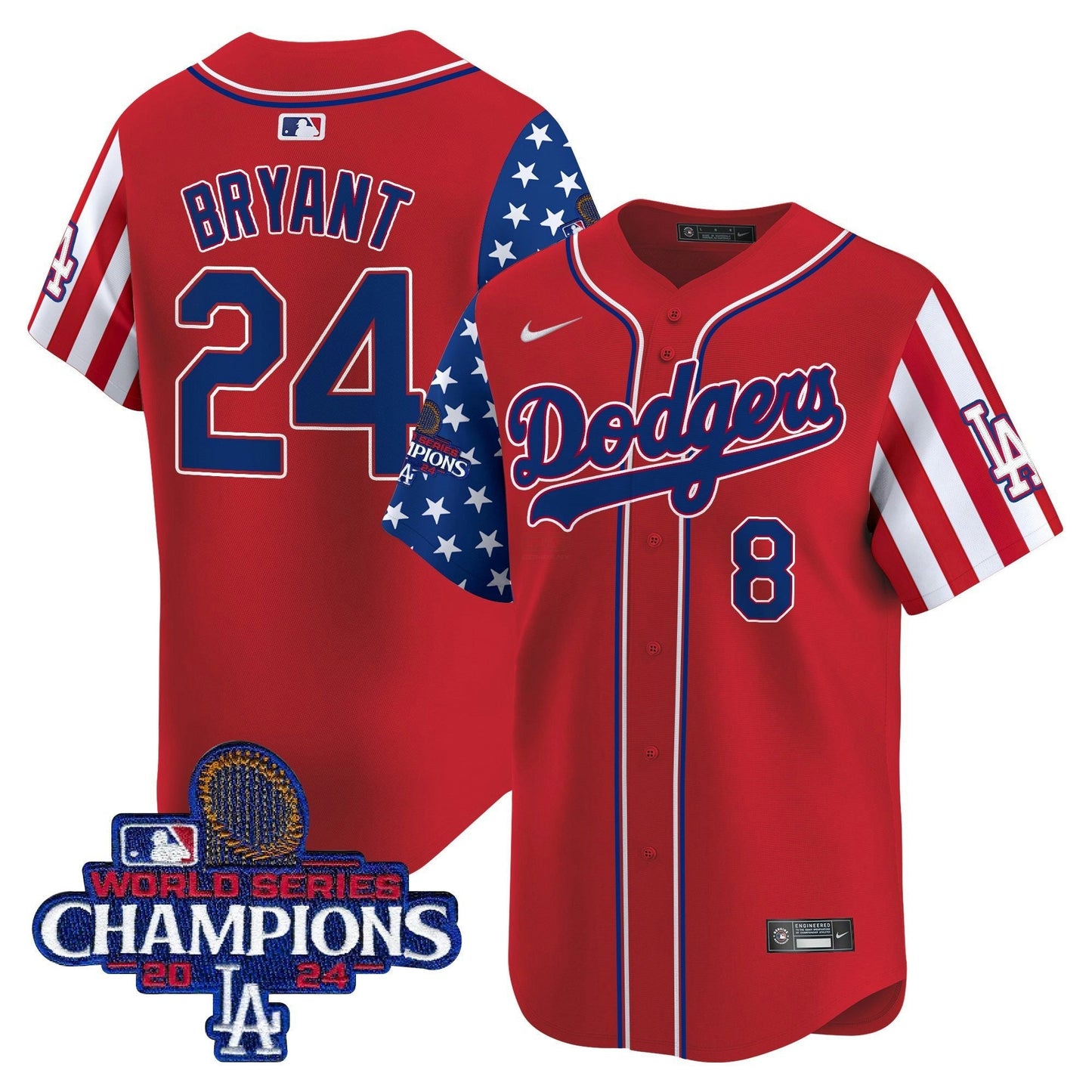 Camisa MLB Los Angeles Dodgers Men’s 2025 Memorial Day Vapor Premier Limited Jersey