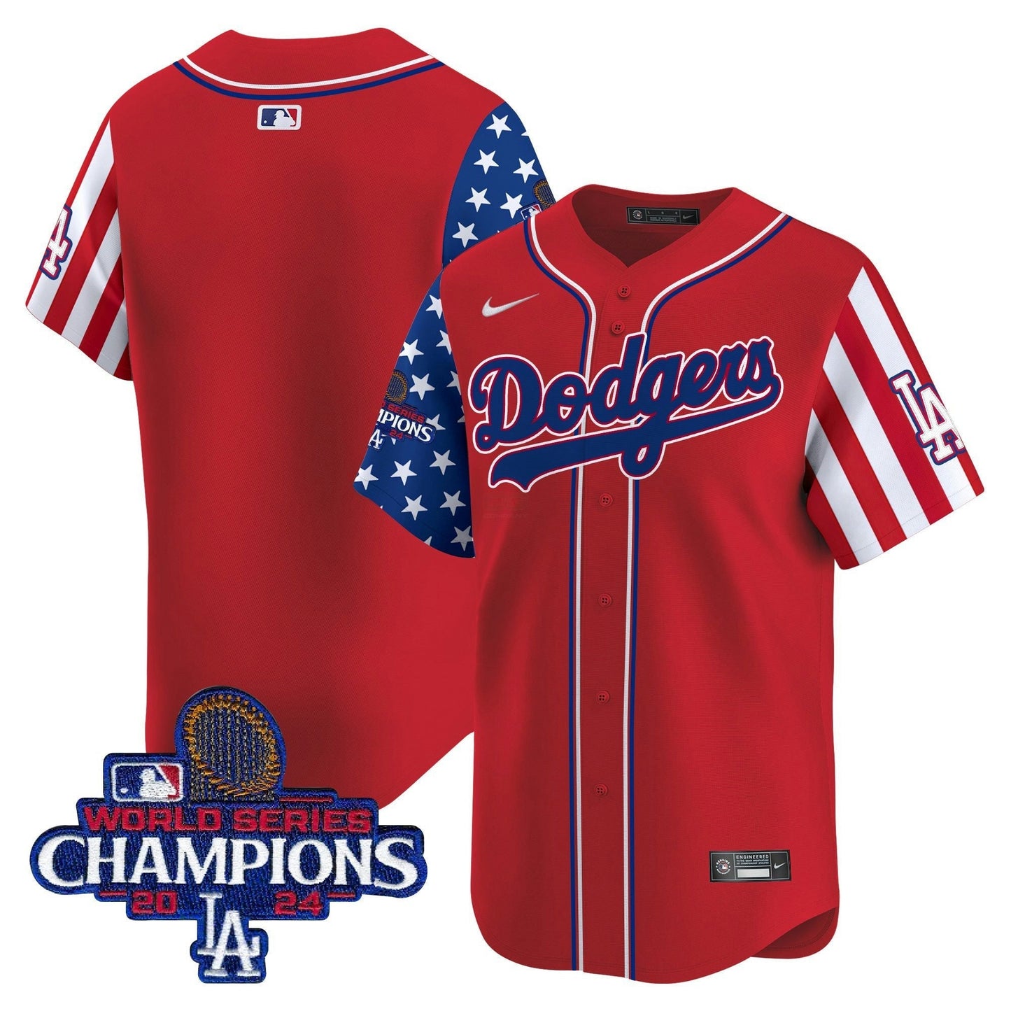 Camisa MLB Los Angeles Dodgers Men’s 2025 Memorial Day Vapor Premier Limited Jersey
