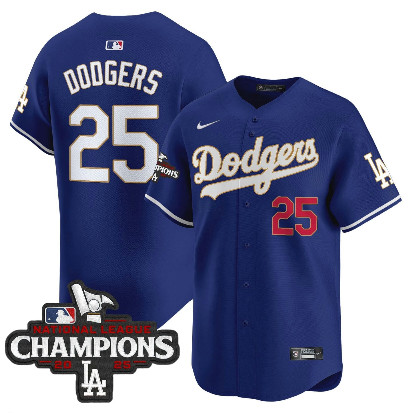 Camisa MLB Men’s 2025 National League Champions Vapor Premier Limited Jersey