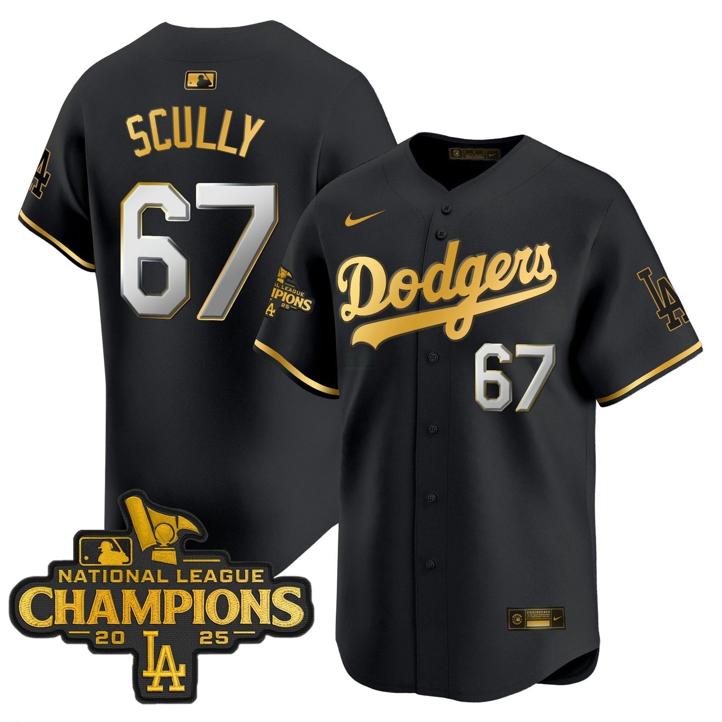 Camisa MLB Men’s 2025 National League Champions Vapor Premier Limited Jersey