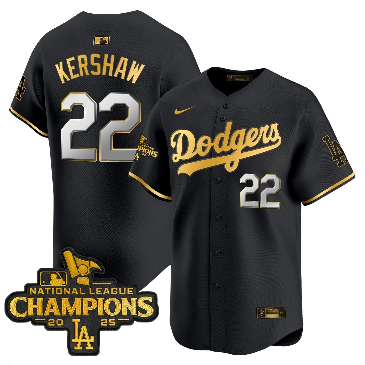 Camisa MLB Men’s 2025 National League Champions Vapor Premier Limited Jersey