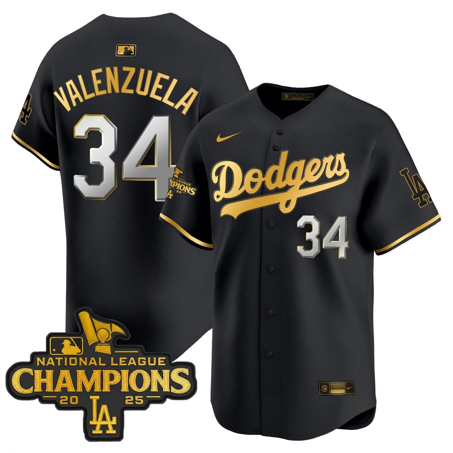 Camisa MLB Men’s 2025 National League Champions Vapor Premier Limited Jersey