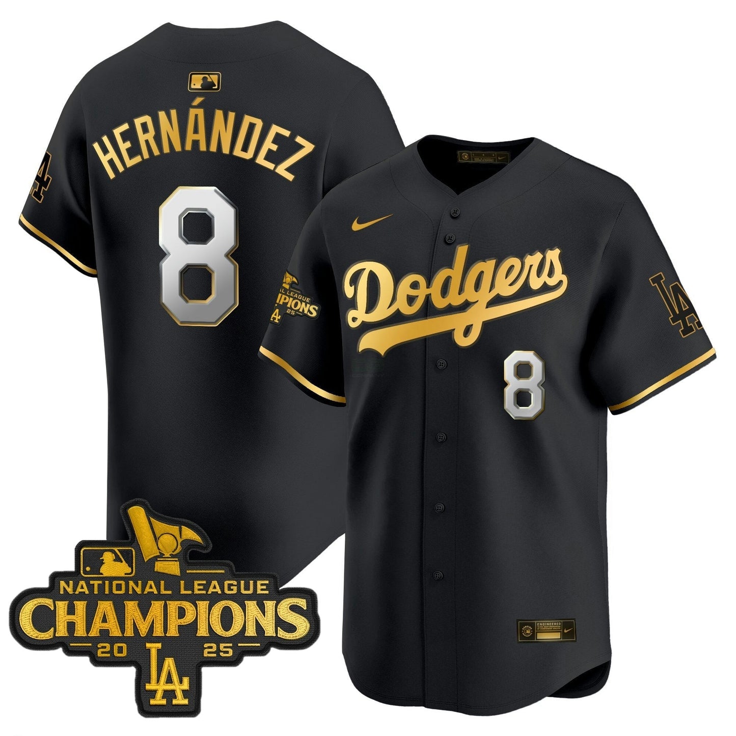 Camisa MLB Men’s 2025 National League Champions Vapor Premier Limited Jersey