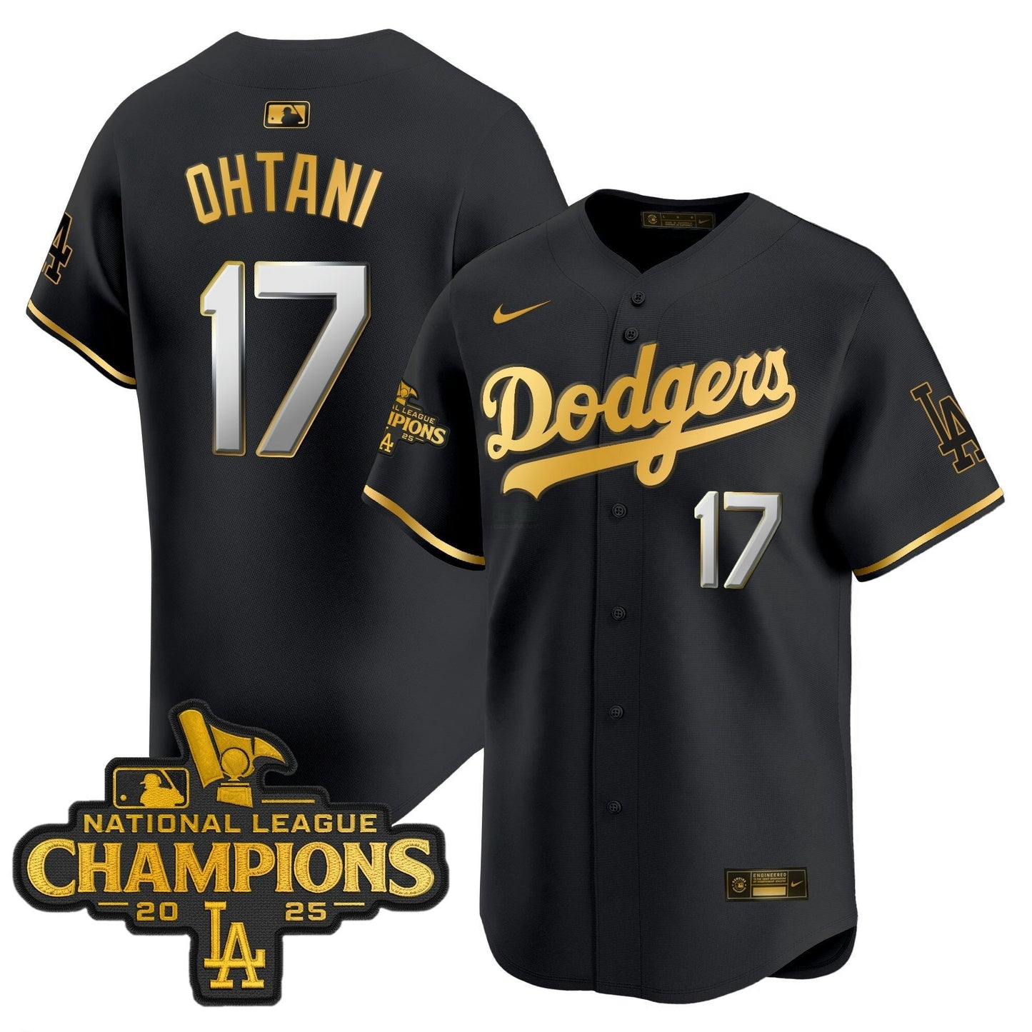 Camisa MLB Men’s 2025 National League Champions Vapor Premier Limited Jersey