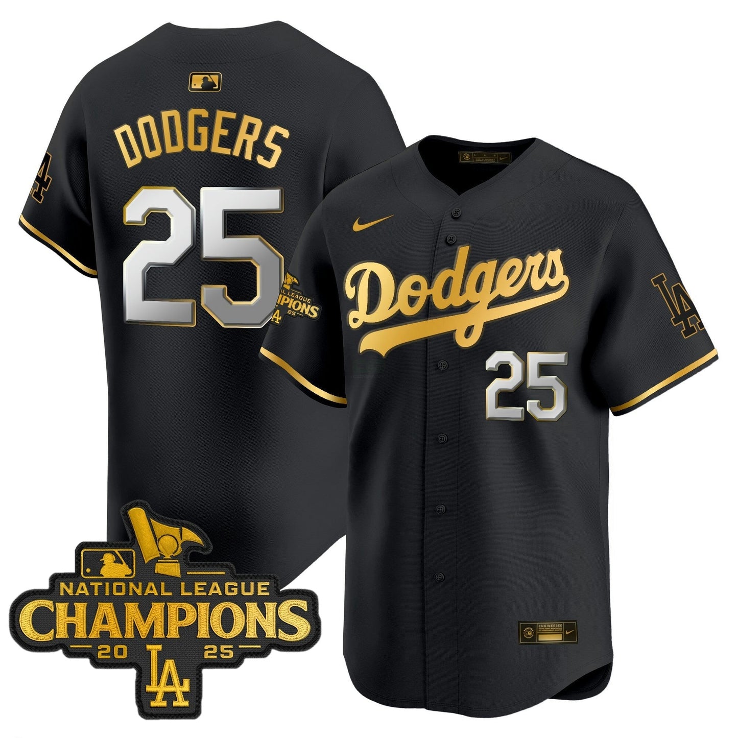 Camisa MLB Men’s 2025 National League Champions Vapor Premier Limited Jersey