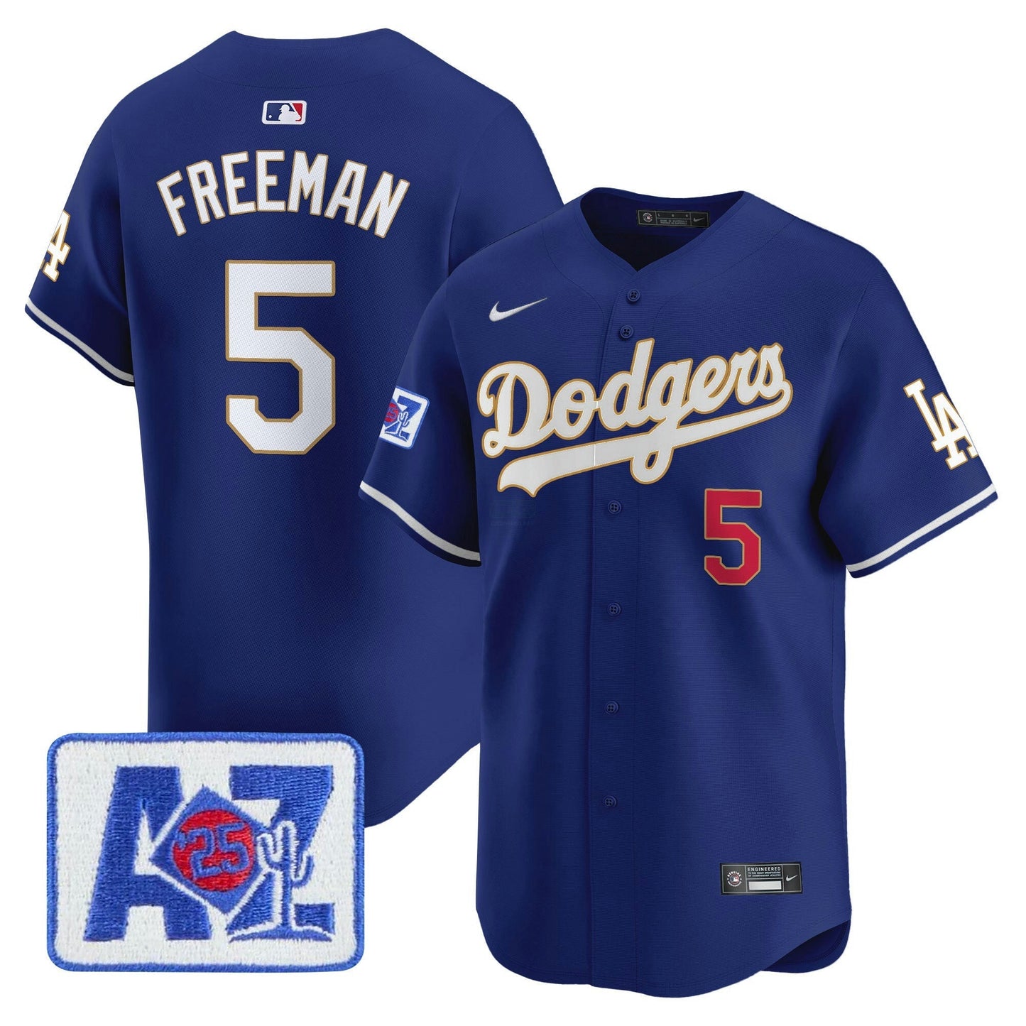Camisa MLB Los Angeles Dodgers Men’s 2025 Spring Training Patch Vapor Premier Limited Jersey