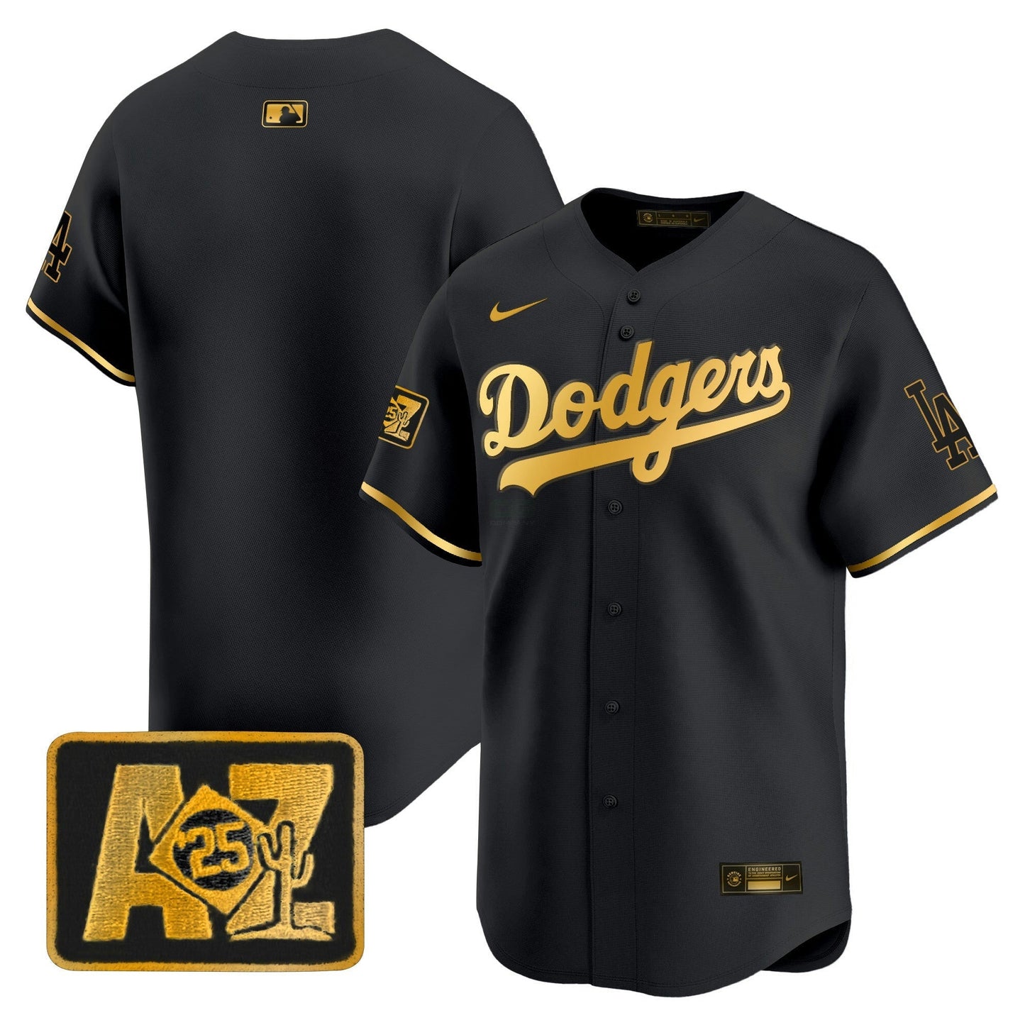 Camisa MLB Los Angeles Dodgers Men’s 2025 Spring Training Patch Vapor Premier Limited Jersey